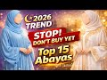Top 15 Trending Ramadan Abaya Design 2026 Latest Abaya Styles Elegant Modest Collection Abaya