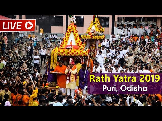 Watch Live! | Jagannath Rath Yatra 2019 Live from Puri | Car Festival | Satya Bhanja