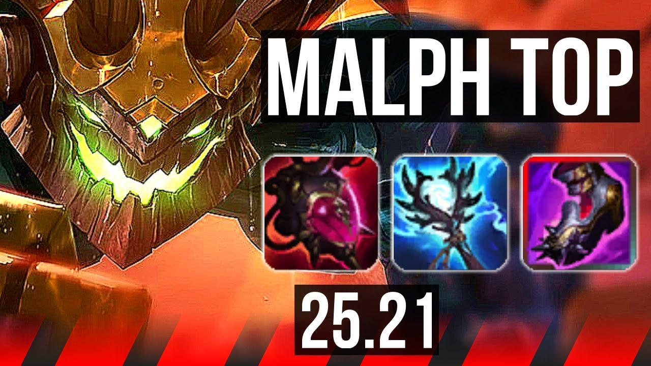 MALPHITE vs URGOT (TOP) | 7/1/9, Dominating | EUW Master | 25.21