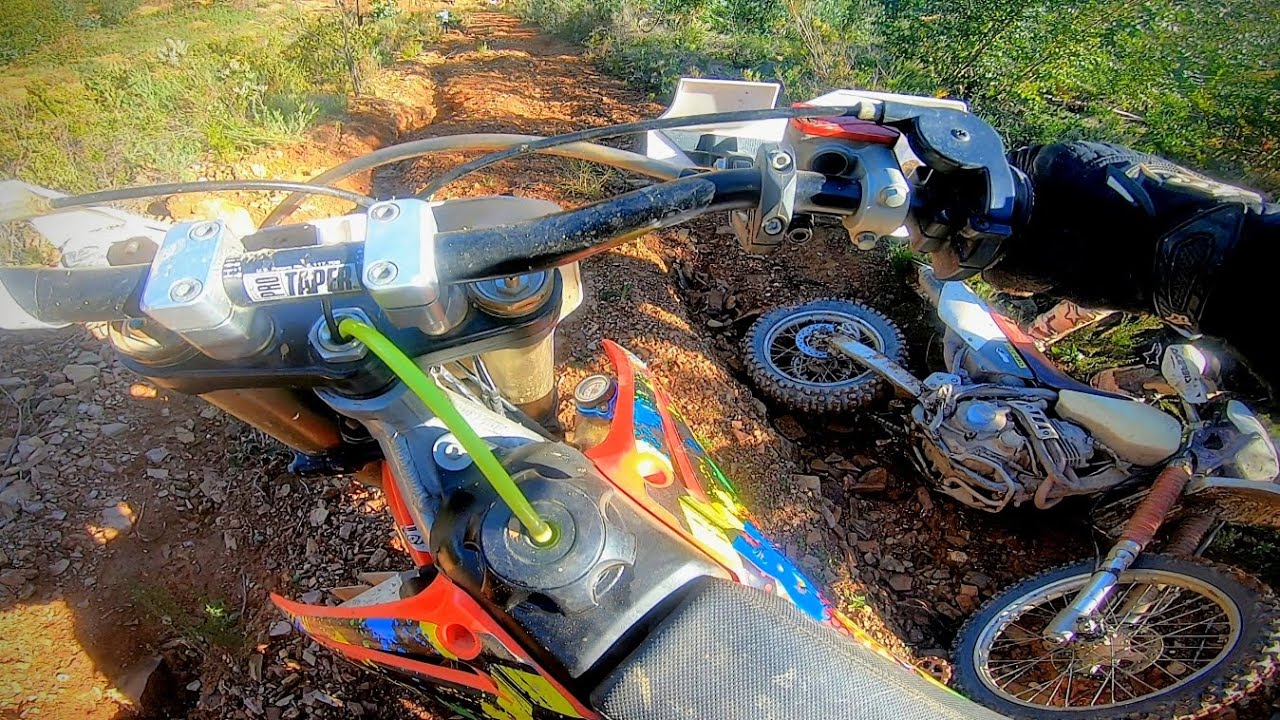 HONDA CR250R SUBIDAS / SERRA DE SILVES