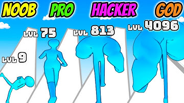 NOOB vs PRO vs HACKER vs GOD - Level Up Body