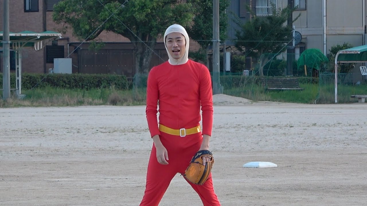Whenever I practice baseball, there's always a camera following me