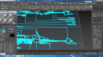 Vehicle Blueprints in 3ds Max 2020