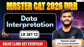 Most Important CAT 2026 DILR Set - 12: Data Interpretation | Solve 1 LRDI SET Everyday