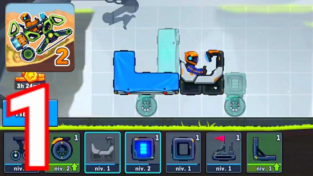 Rovercraft 2-(Gameplay 1)-Mision 1-2-3-4-5