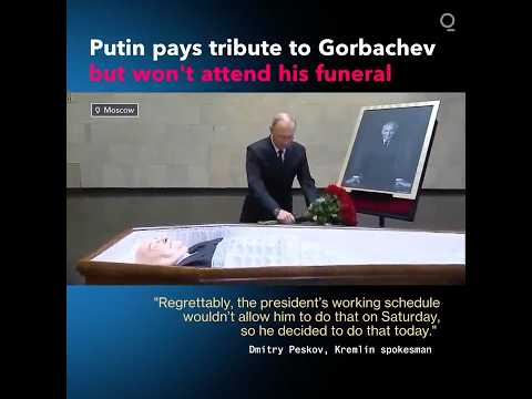 Putin Pays Tribute to Gorbachev But Won't Attend His Funeral