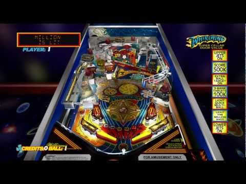 Whirlwind Pinball Hall of Fame: The Williams Collection Xbox 360 gameplay 720P