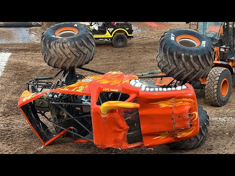 Monster Jam Craziest Crashes & Saves Compilation