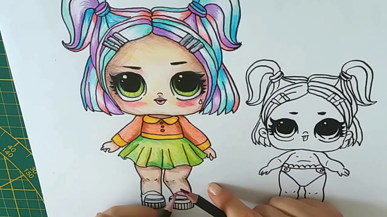 Lol Coloring Pages Lol Dolls For Coloring And Painting