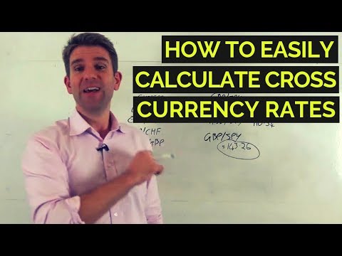 How To Easily Calculate Cross Currency Rates 👍