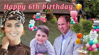 Princess Catherine Sweet Gesture To prince Louis Birthday Portrait to mark his 6th birthday