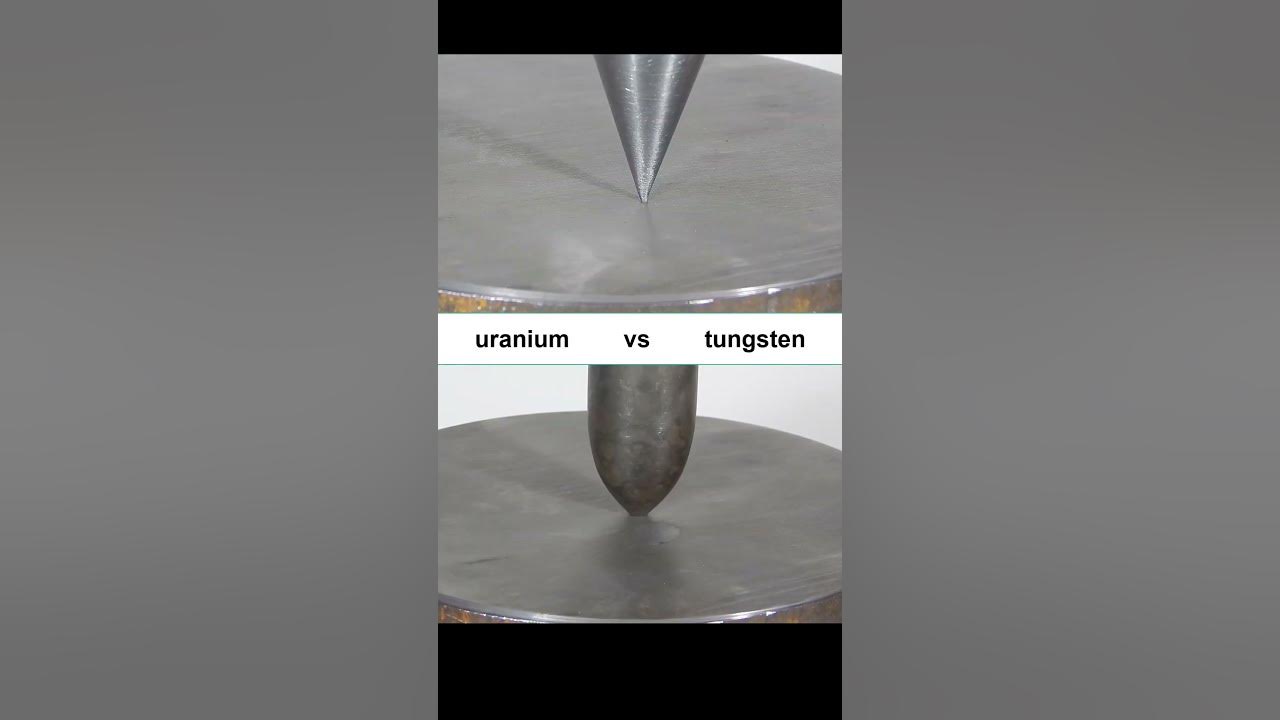 uranium vs tungsten carbide