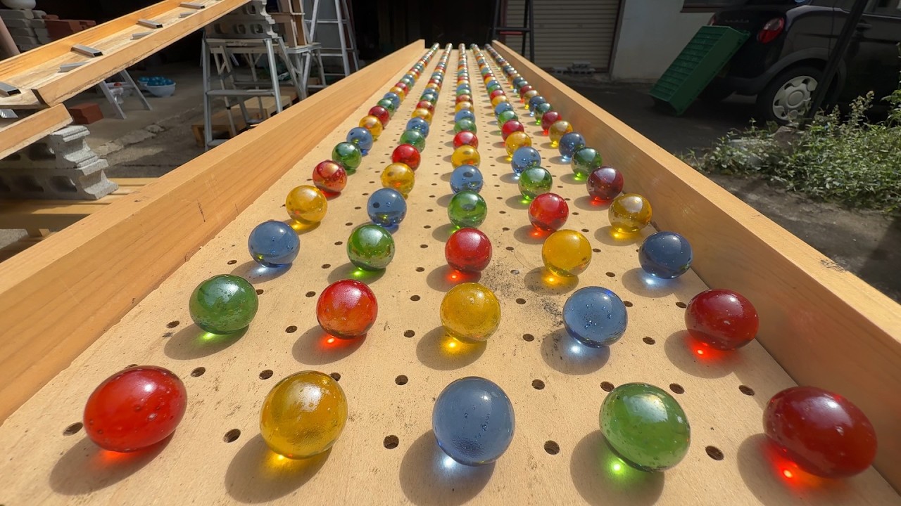マーブルラン352 marble run 美しいコース 美しい坂道 美しいスロープ編