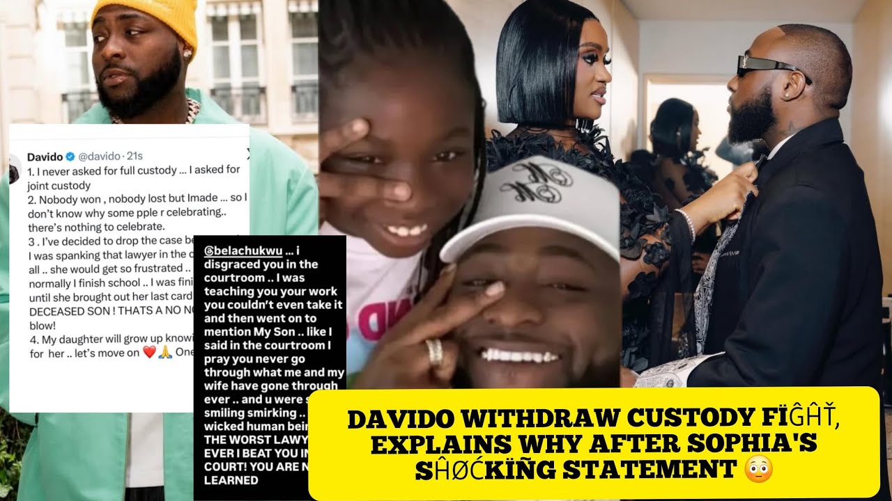 BREÄkîñg, DAVIDO press release, after confirming his withdrawal. Çräzy baby mama shøçkîng statement