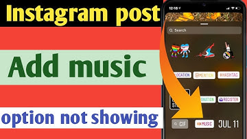 How To Fix Post Add Music Option Missing in Instagram || Instagram Post Add Music Option Not Showing