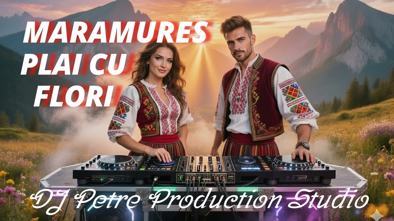 🎉 MARAMURES PLAI CU FLORI Remix 🎉  Remix Maramures  2026 By DJ Petre - Melodic Techno House 🎉