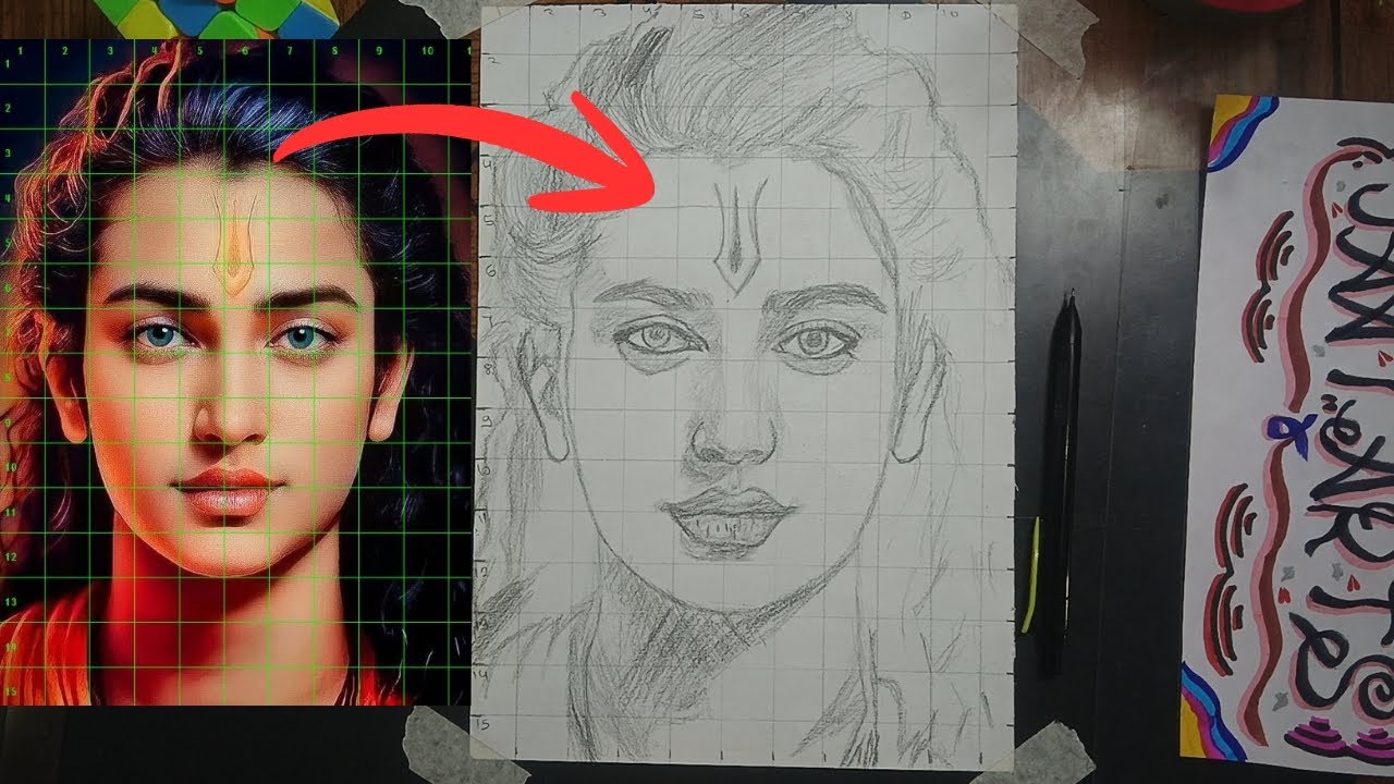 How to draw shree ram ji drawing 😍/ ram ji ki drawing kaise banaye 😊