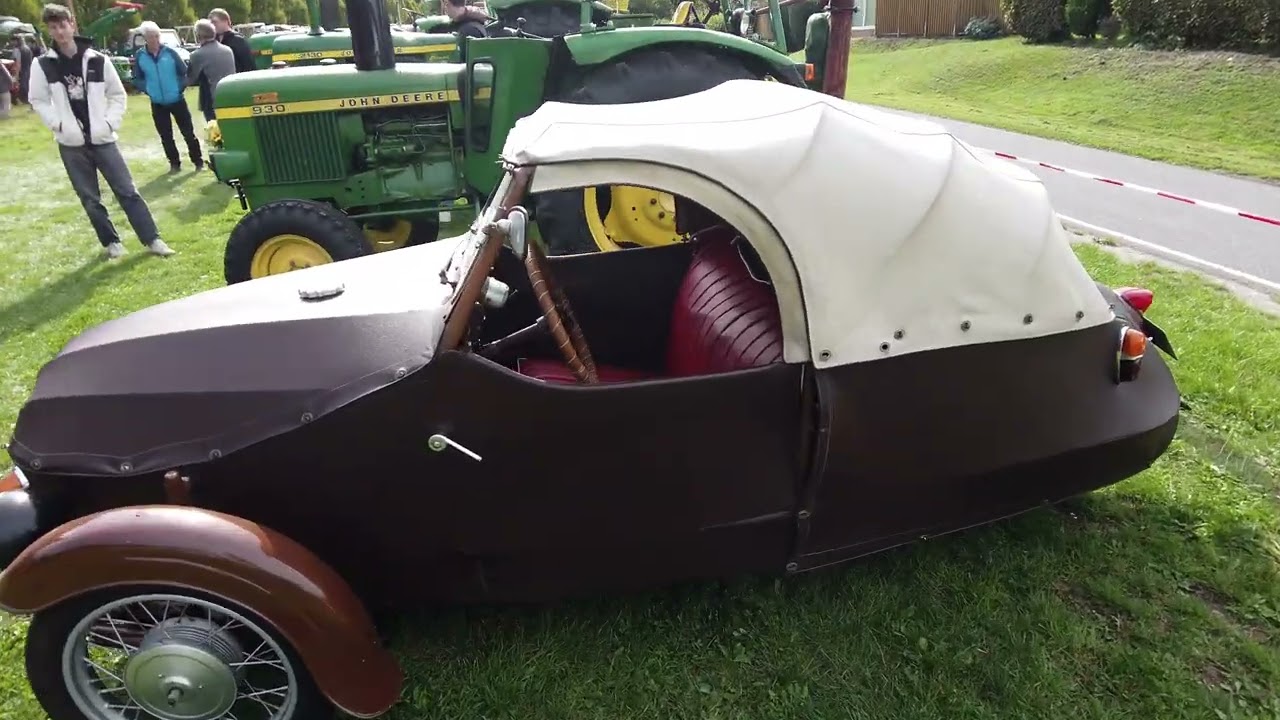 Oldtimertreffen am Bahnhofscafé in Horstmar am 21.9.2025