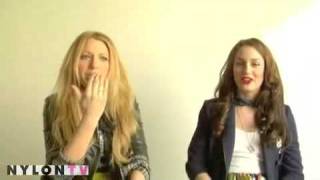 Blake Lively and Leighton Meester Nylon Photoshoot 2008