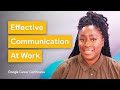 Communicate effectively as a project manager  google career certificates