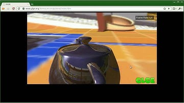 WebGL: Environment Maps in GLGE