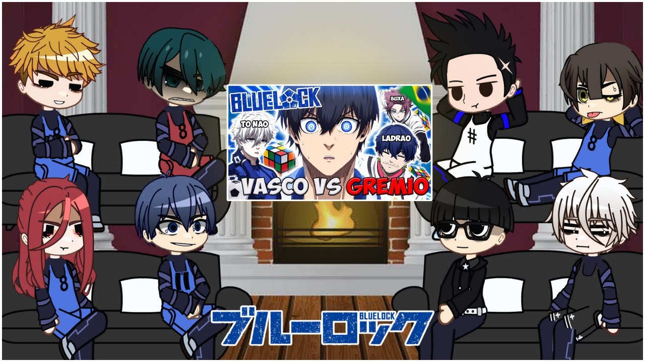 ⚽😂Blue Lock React a BLUE LOCK VS SUB-16 DO GRÊMIO | BLUE LOCK PARTE 3 (PARÓDIA REDUBLAGEM)⚽😂