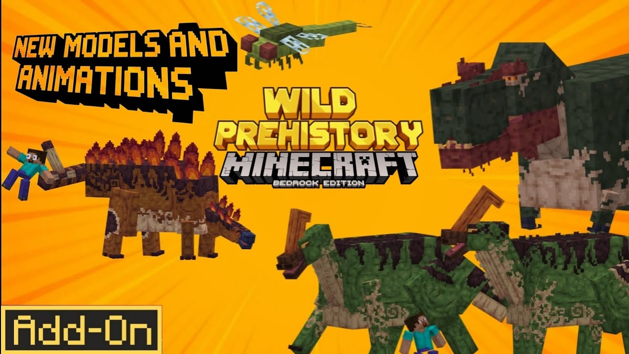 Wild Prehistory Addon By denixshi New Models And Animations Showcase 