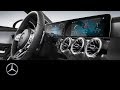 The allnew mercedesbenz infotainment system mbux  ces 2018