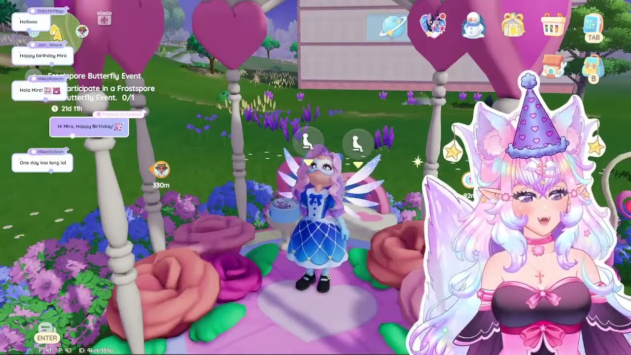 Birthday Party In Heartopia!! !friendcode