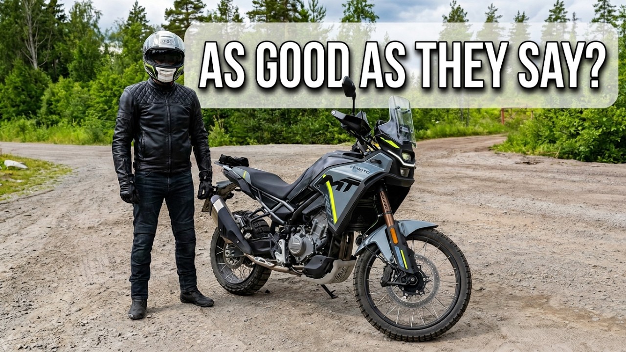 CFMOTO 450MT / IBEX 450 test ride - As good as they say? - YouTube