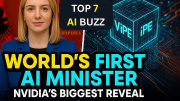 AI News: NVIDIA Intel Shock, First AI Minister, Google VaultGemma, Meta MobileLLM & GPT-5 Codex