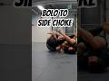 bolo to side choke #katame #bjj #jiujitsu #nogi #grappling #mma #sidechoke