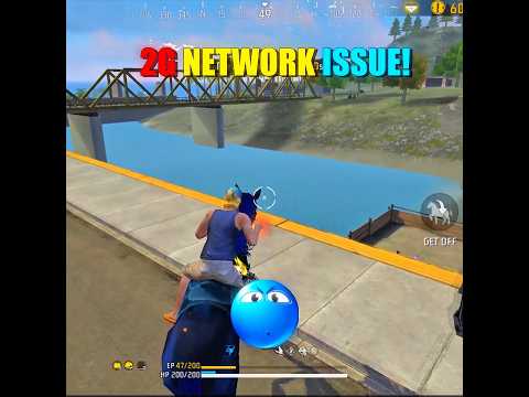 2G Network Issue! 😂 #freefire