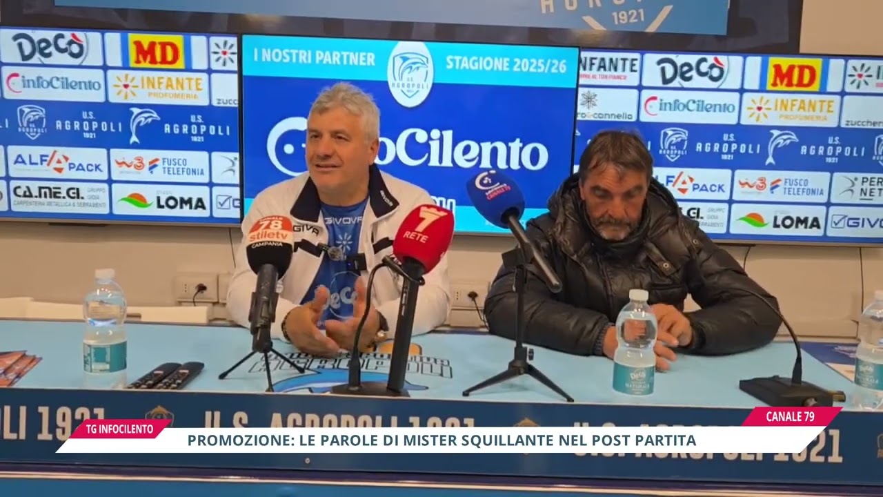 Promozione: l’Agropoli batte la capolista Campagna