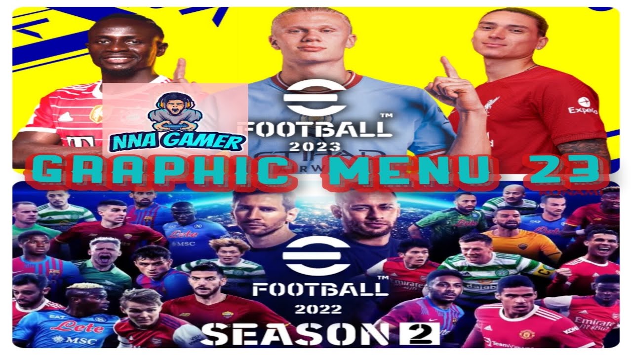 PES 2017 | GRAPHIC MENU eFOOTBALL 2023 - YouTube