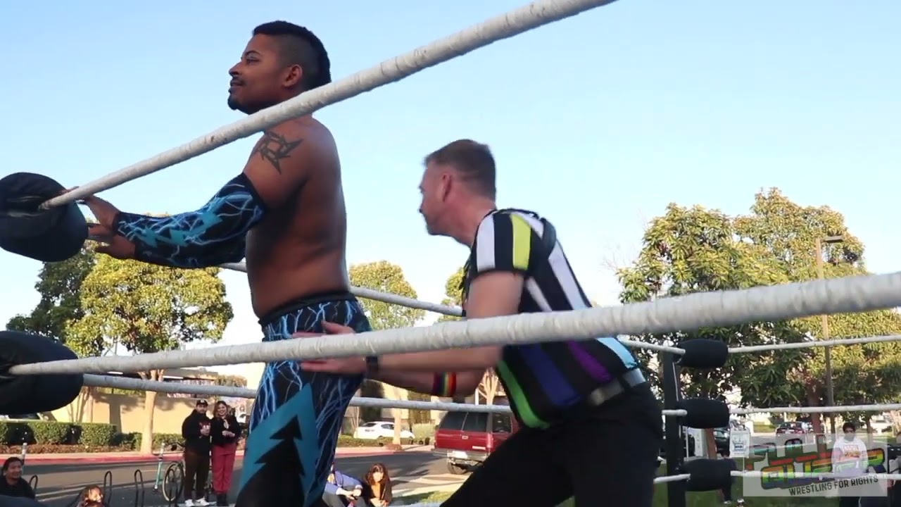 Anton Voorhees vs Cliff Hendrix @ Full Queer Presents: Super Bold - Queer Pro Wrestling Title Match