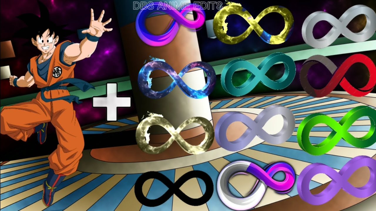 Goku in all Infinity Forms 