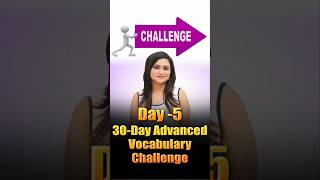 30 Days Vocabulary Challenge – Day 5| Aim English #learnenglish#vocabularychallenge  #spokenenglish