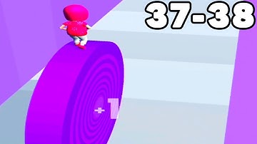 LAYERS ROLL - All Levels Gameplay Walkthrough Android,ios Level 37-38