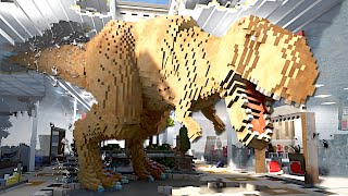 DINOSAURS DESTROY MALL! (Teardown)