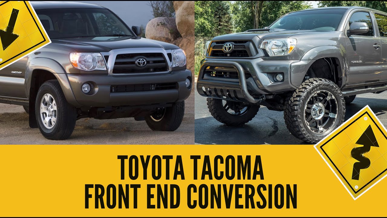 Tacoma Front End Conversion Part 1 - YouTube