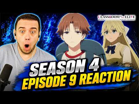 AYANOKOJI STARTS THE DESERTED ISLAND TEST! | Classroom Of The Elite Season 4 Episode 9 REACTION