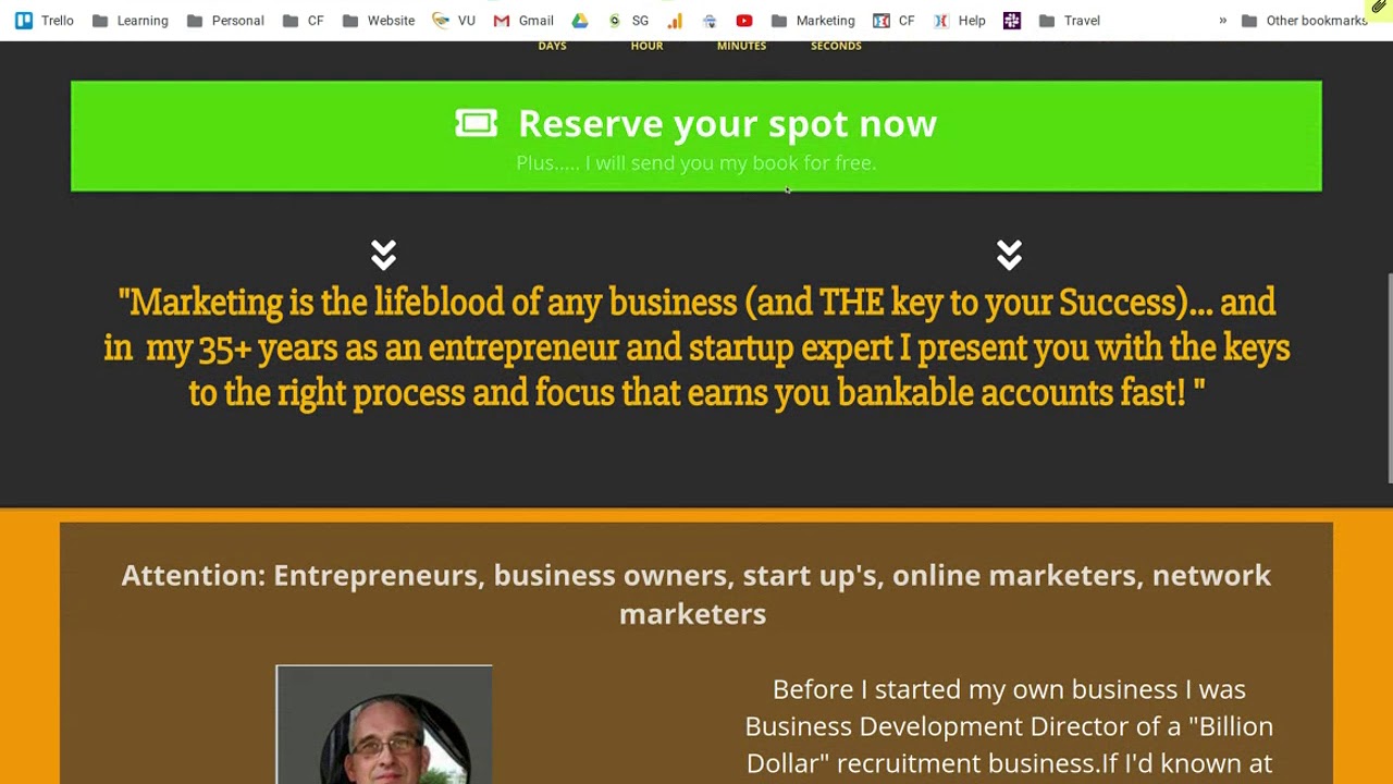 ClickFunnels Dropdown menu