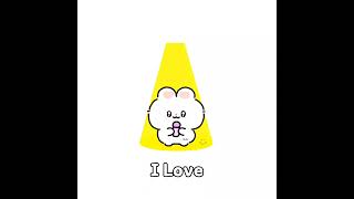 I Love You@    #奶萌 #治愈系 #动画 #cute #不要上推薦 #animation