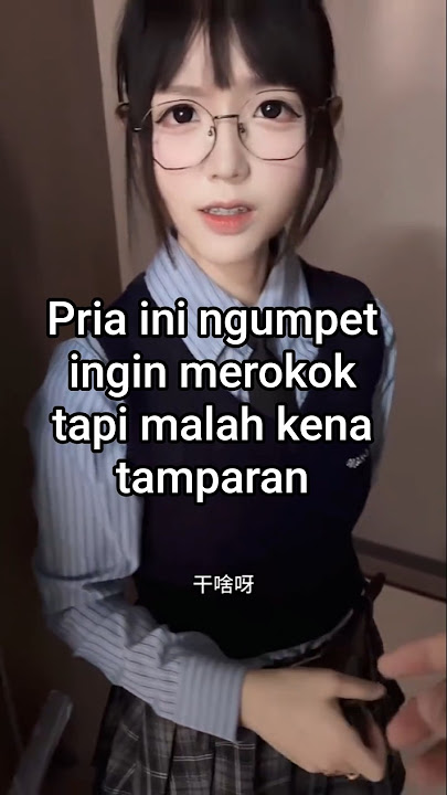 Niat merokok malah dapet pil pedas #douyin #lucu #ngakak #shorts