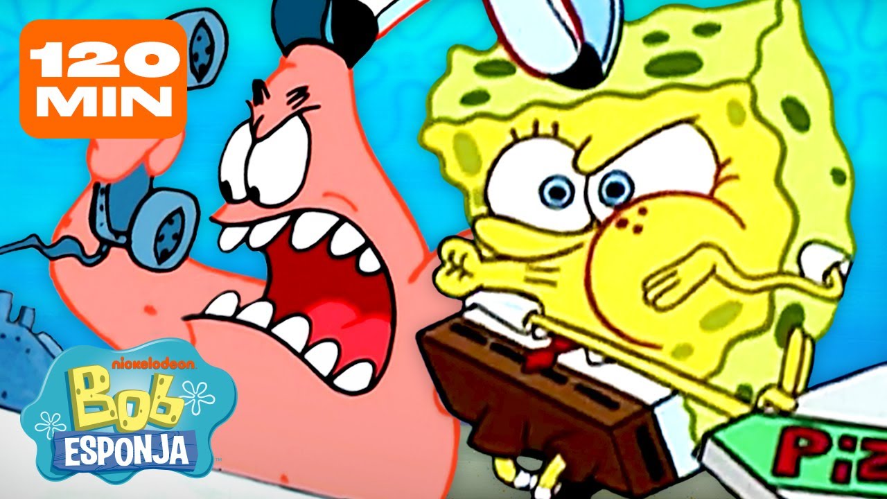 Bob Esponja | Los Episodios Más Graciosos de Bob Esponja 😂 | Recopilación de 240 Minutos | Español