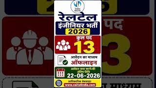 RailTel Engineer Recruitment 2026 for 13 Posts #job #governmentjobs #biharjobs #govtjobs #jobsearch