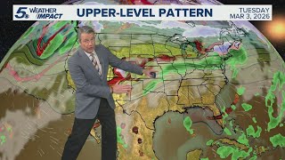 New weather pattern results in several days of rain chances | KENS 5 Weather Impact Forecast