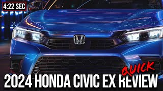 2024 Honda Civic EX Quick Review by Justin Fuller 4,546 views 7 months ago 4 minutes, 23 seconds