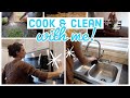 ✨COOK &amp; CLEAN WITH ME! (CLEANING MOTIVATION) Relaxing Cleaning ✨